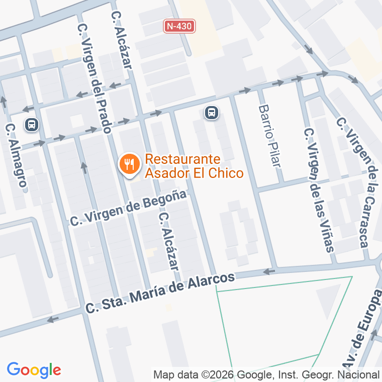 Código postal de Virgen de Fatima en Ciudad Real