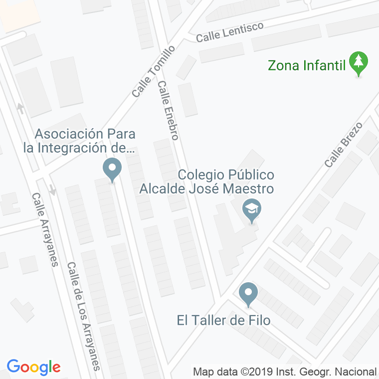 Código Postal calle Enebro en Ciudad Real