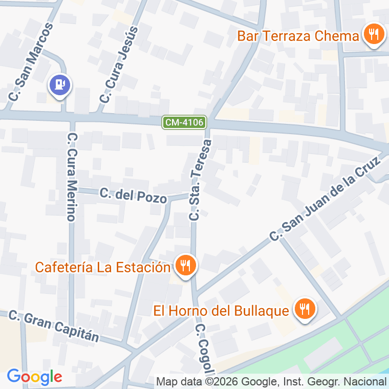 Código postal de Calle Santa Teresa en Robledo (el)
