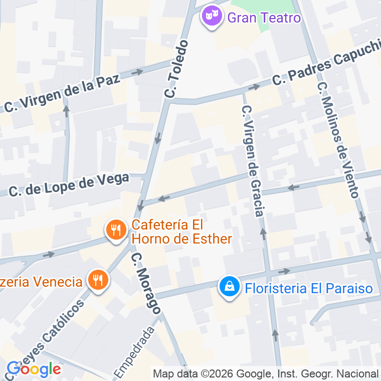 Código postal de Calle Doctor Camacho en Manzanares