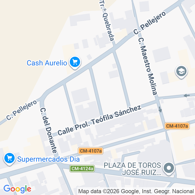 Código postal de Calle Julian Prado Calzado en Bolaños de Calatrava