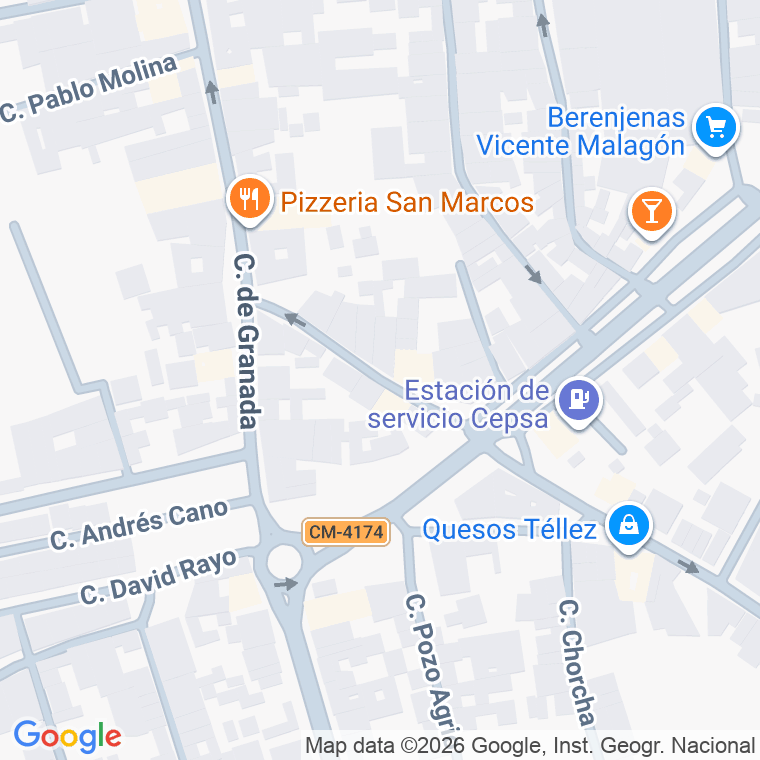 Código postal de Calle Costales en Almagro