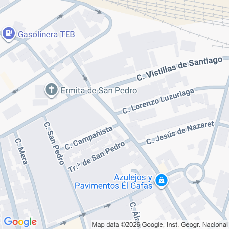 Código postal de Calle Lorenzo Luzuriaga en Almagro