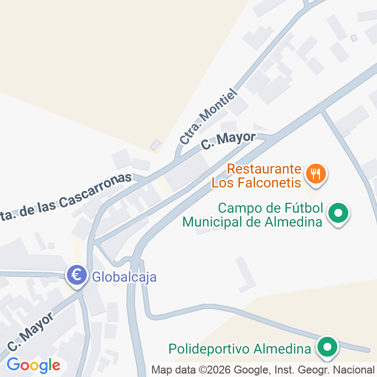 Código postal de Calle San Blas en Almedina