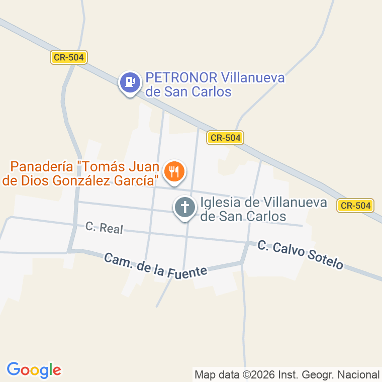 Código postal de Calle Carlos Iii en Villanueva de San Carlos