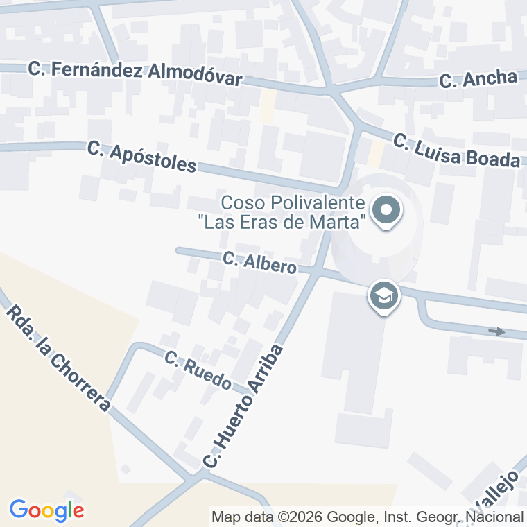 Código postal de Calle Albero en Almodovar del Campo