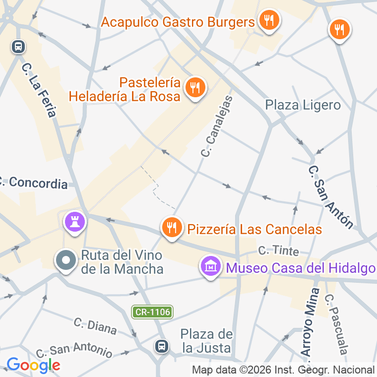 Código postal de Calle Canalejas en Alcazar de San Juan