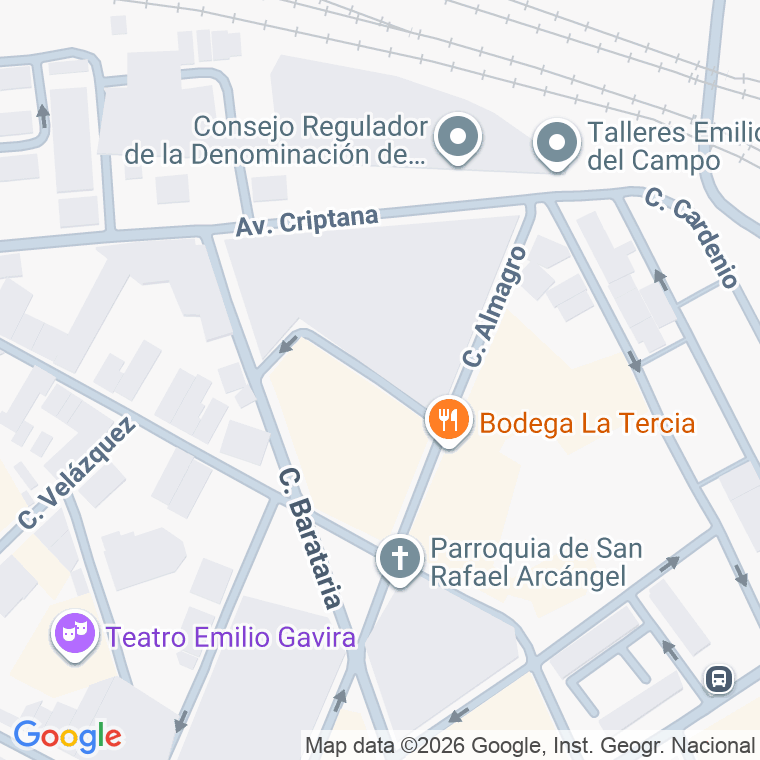 Código postal de Calle Montesinos en Alcazar de San Juan