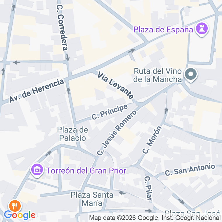 Código postal de Calle Principe en Alcazar de San Juan