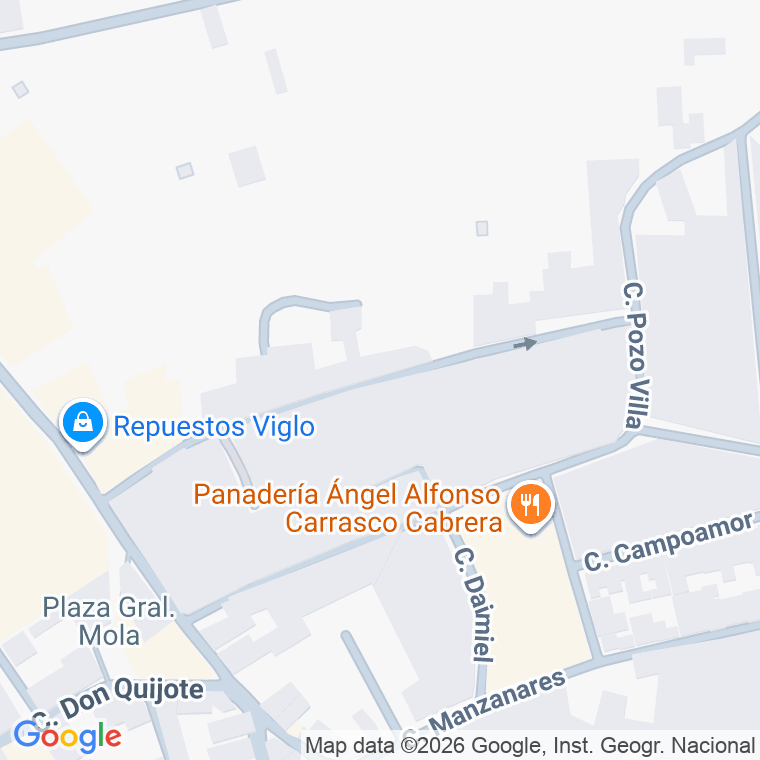 Código postal de Calle Comuneros de Castilla en Socuellamos
