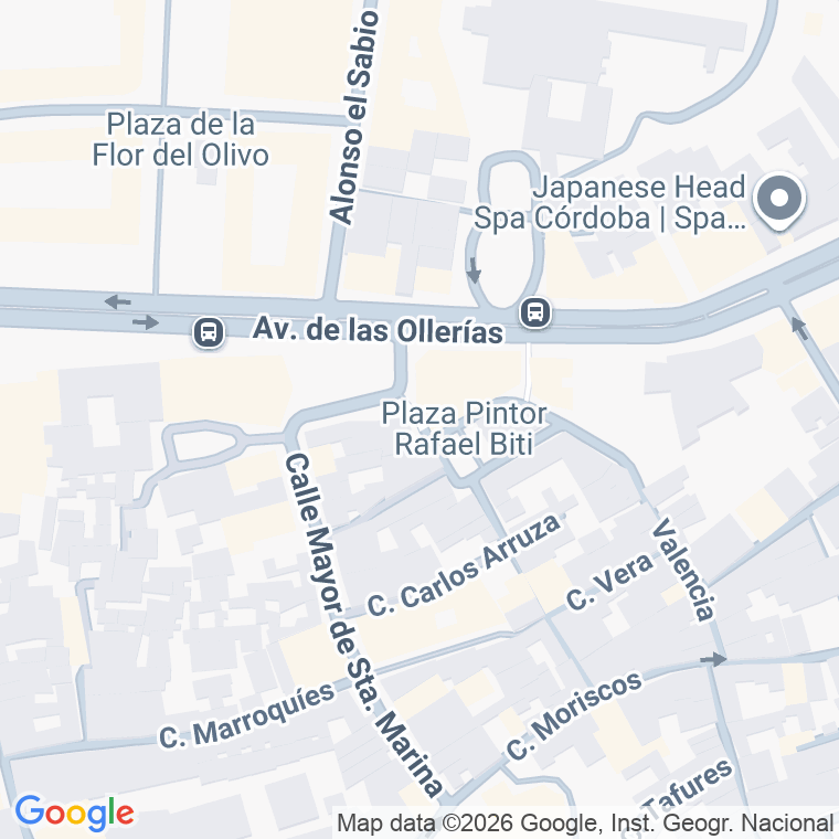 Código postal de Calle Eduardo Barron Gonzalez en Cordoba