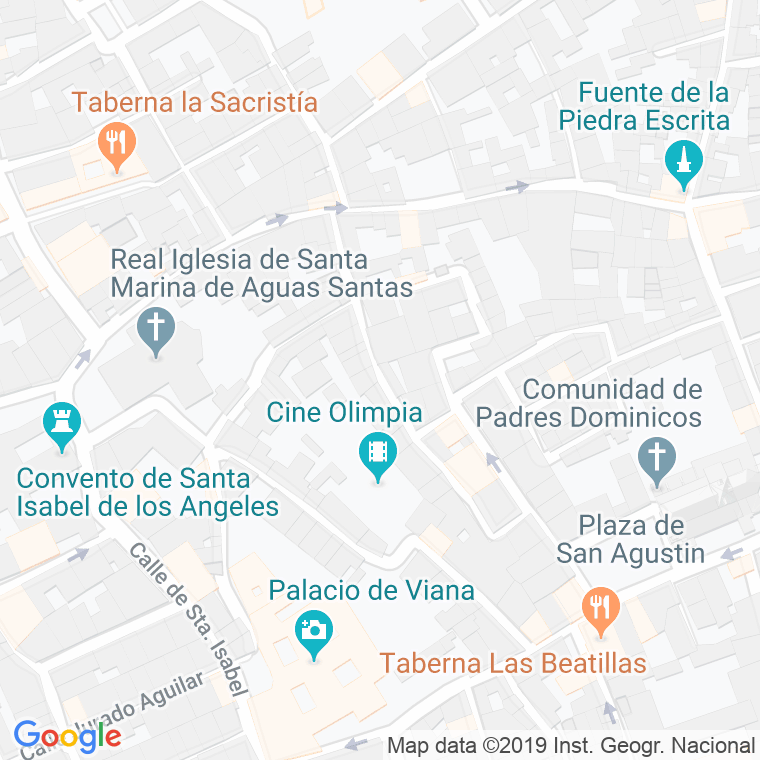 Código Postal calle Aceituno en Córdoba