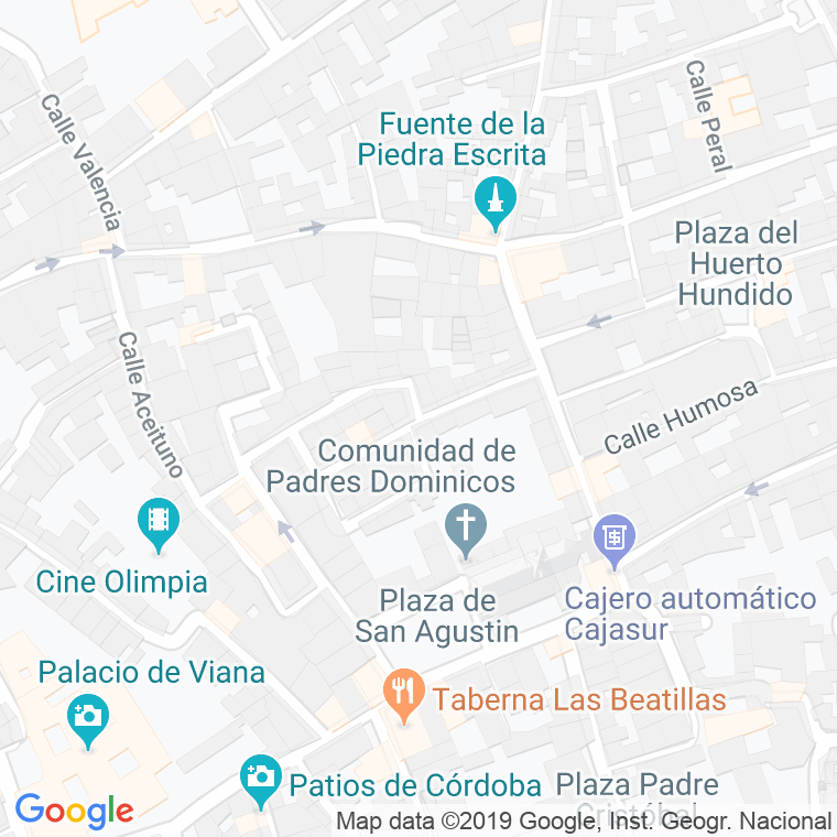 Código Postal calle Angel Maria De Barcia en Córdoba