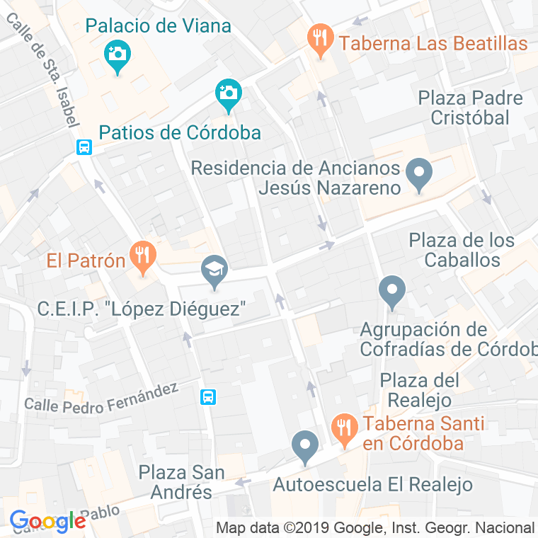 Código Postal calle Arroyo De San Andres en Córdoba