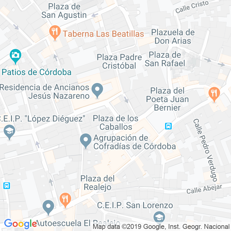 Código Postal calle Buen Suceso en Córdoba