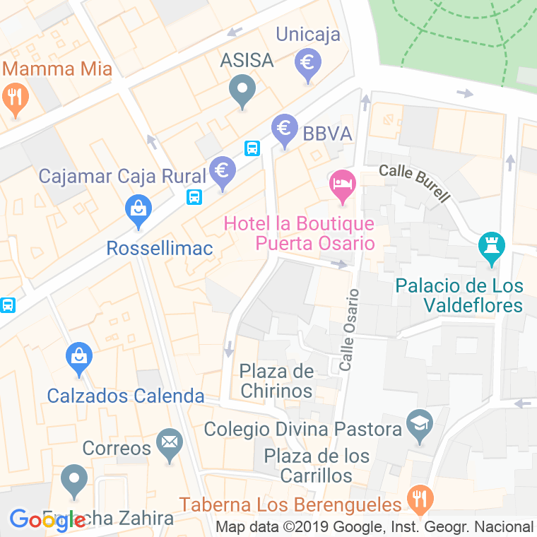 Código Postal calle Caño en Córdoba