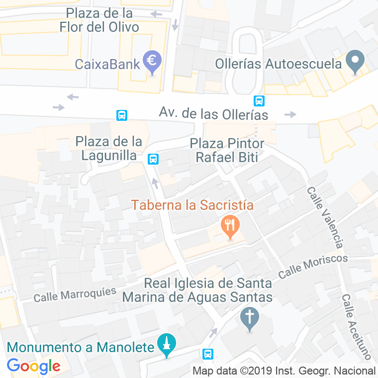 Código Postal calle Cepas, calleja en Córdoba