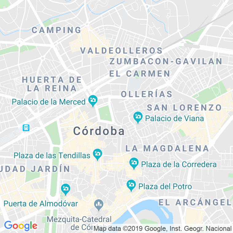 Código Postal calle Eduardo Barron Gonzalez en Córdoba