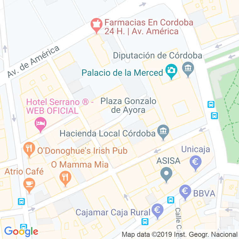 Código Postal calle Haranas, Los en Córdoba
