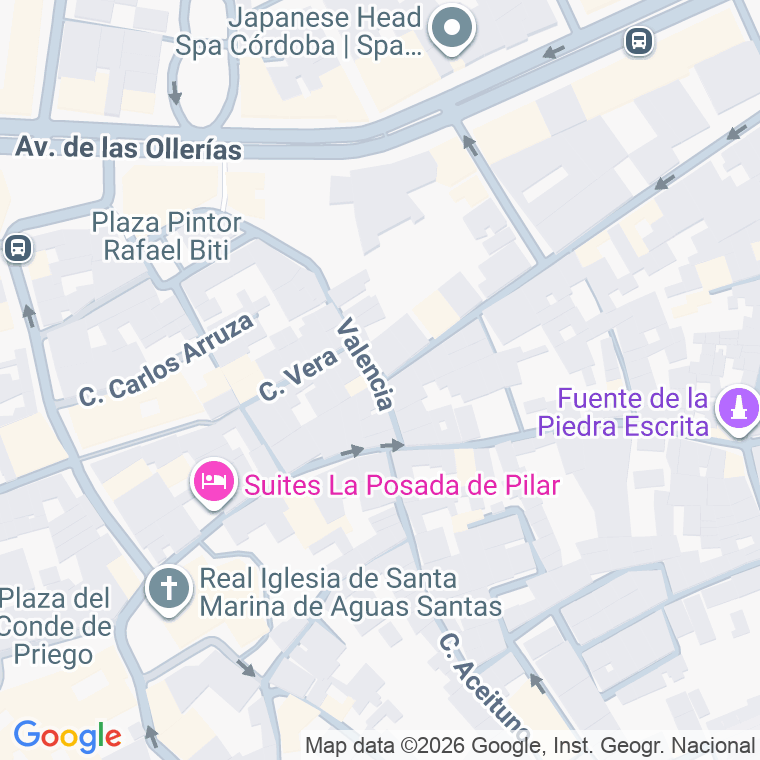 Código postal de Valencia en Córdoba