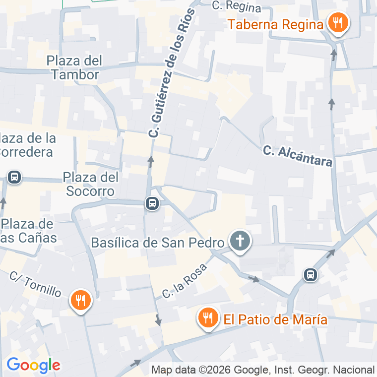 Código postal de Calle Doña Engracia en Cordoba