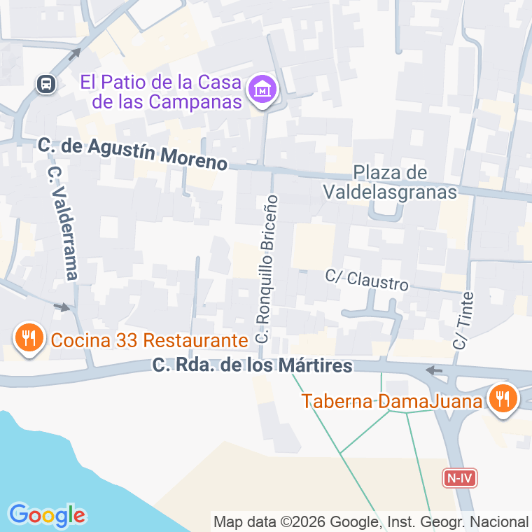 Código postal de Calle Ronquillo Briceño en Cordoba