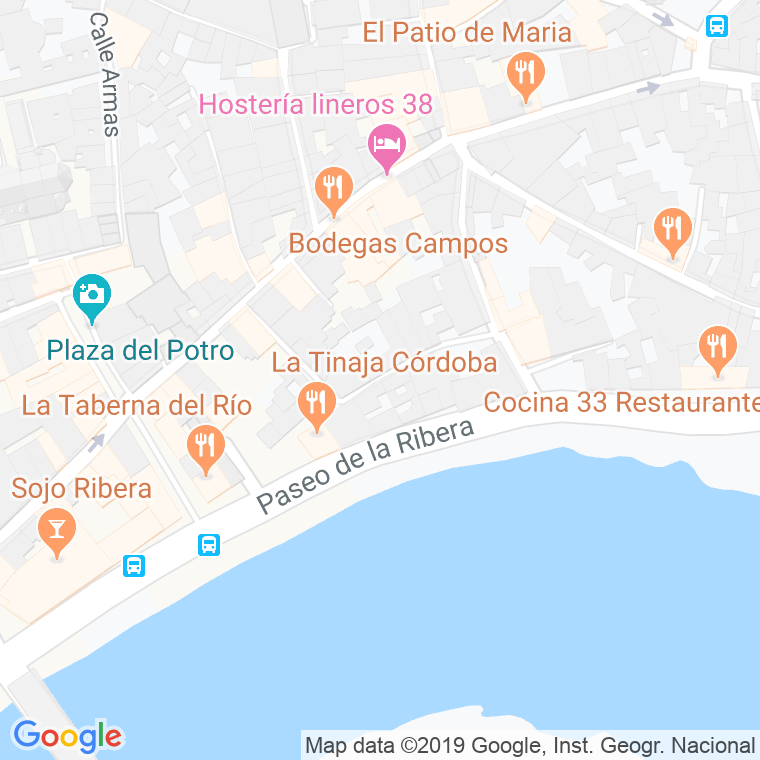 Código Postal calle Badanas en Córdoba