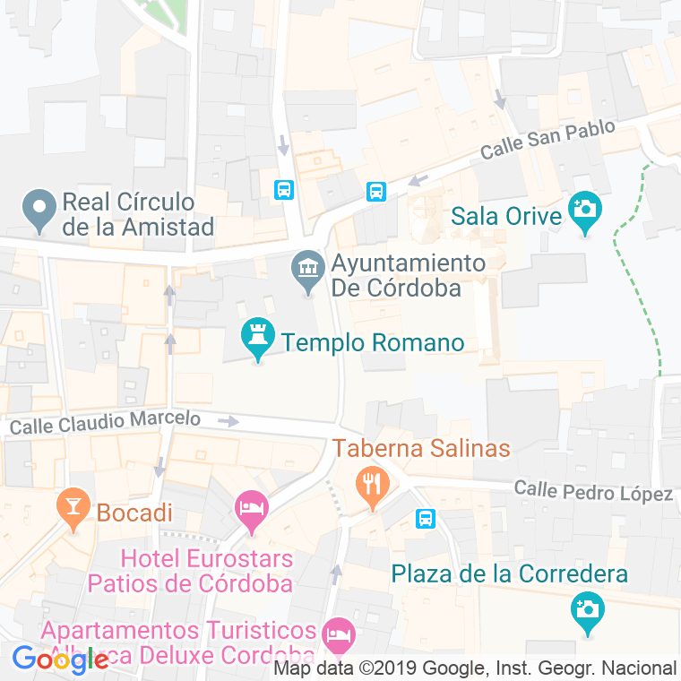 Código Postal calle Capitulares en Córdoba