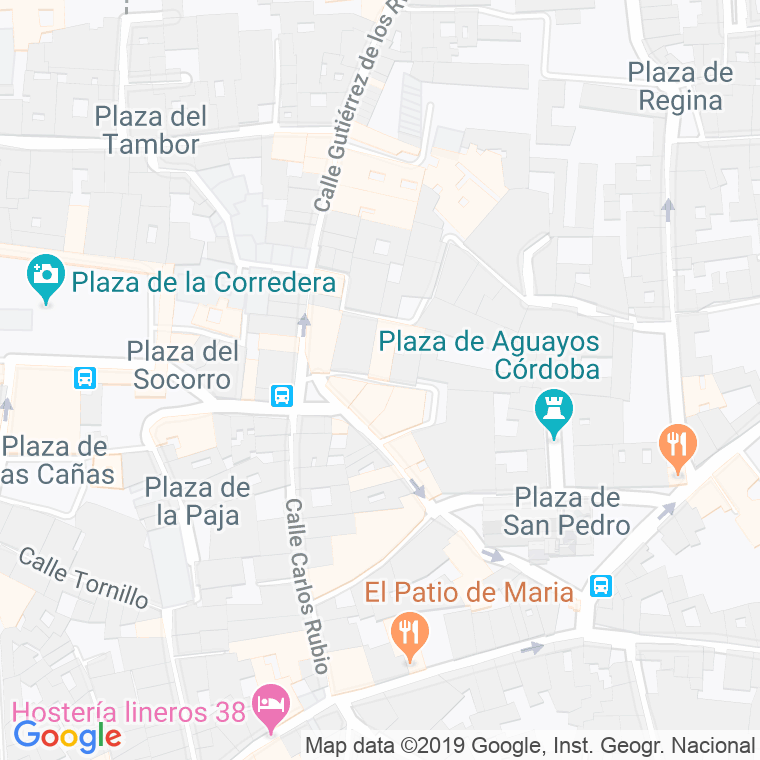 Código Postal calle Doña Engracia en Córdoba