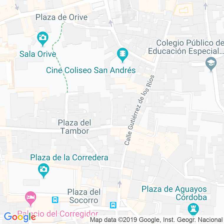 Código Postal calle Especieros en Córdoba