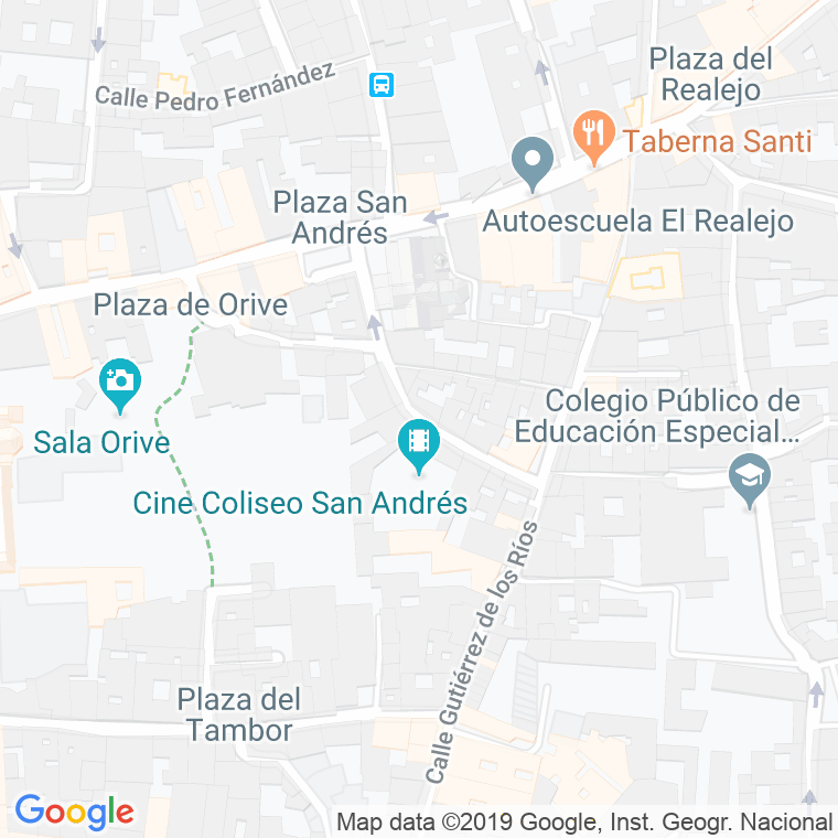 Código Postal calle Fernan Perez De Oliva en Córdoba