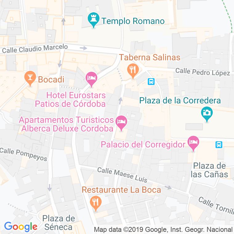 Código Postal calle Fernando Colon en Córdoba