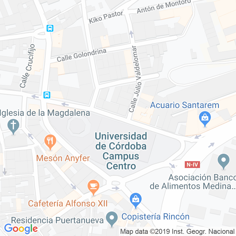 Código Postal calle Historiador Dominguez Ortiz en Córdoba