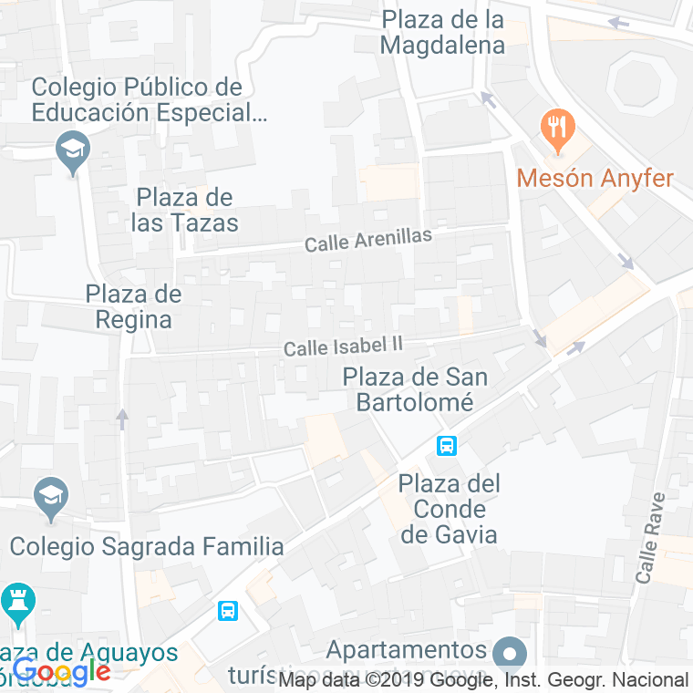 Código Postal calle Isabel Ii en Córdoba