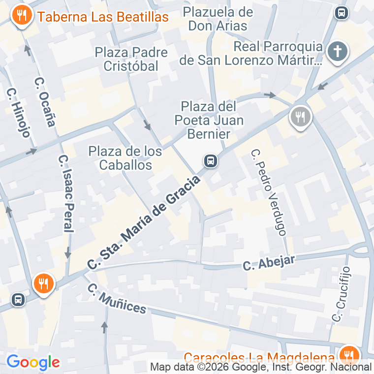 Código postal de Porteria de Santa Maria de Gracia en Córdoba