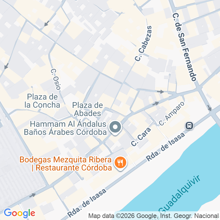 Código postal de Calle Zapateria Vieja en Cordoba