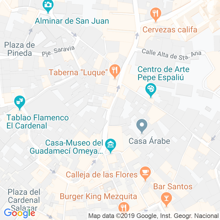 Código Postal calle Blanco Belmonte en Córdoba