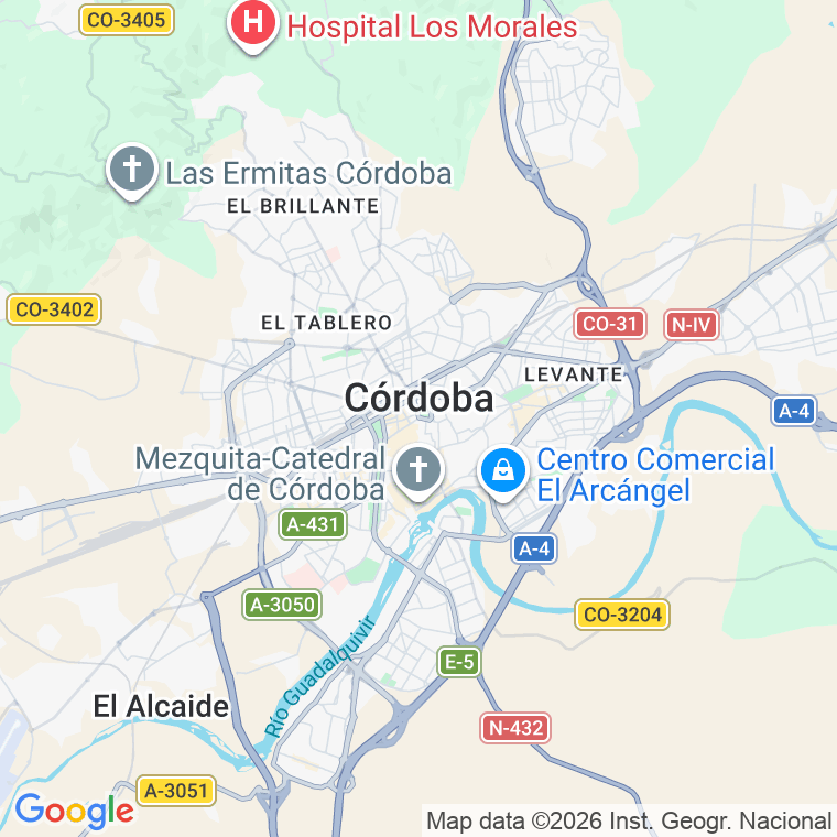 Código postal de Concha, de La, Plaza en Córdoba