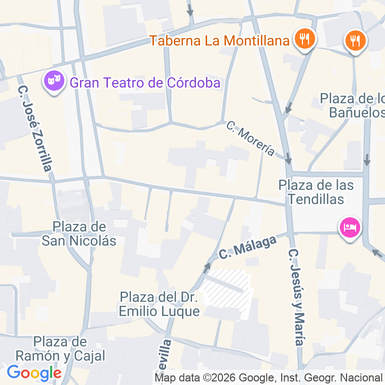 Código postal de Conde de Gondomar en Córdoba