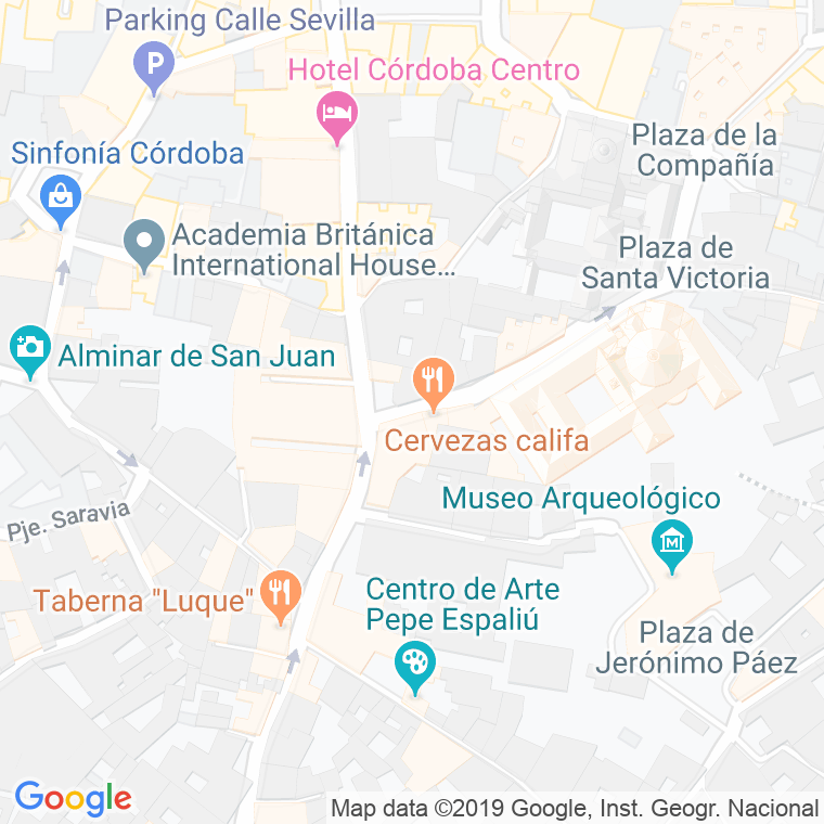 Código Postal calle Juan Varela en Córdoba