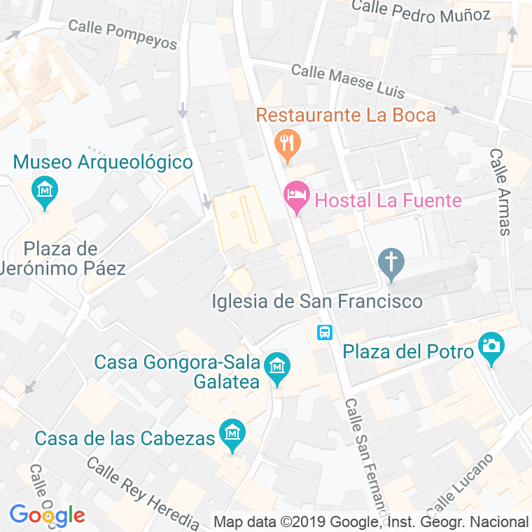 Código Postal calle Junio Galion en Córdoba