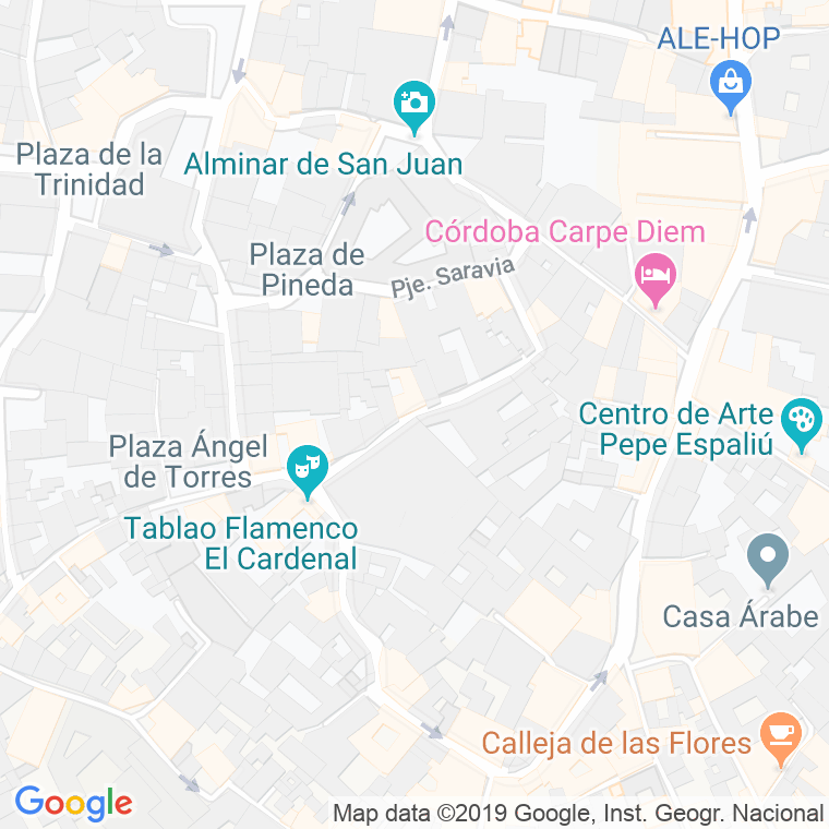 Código Postal calle Leiva Aguilar en Córdoba
