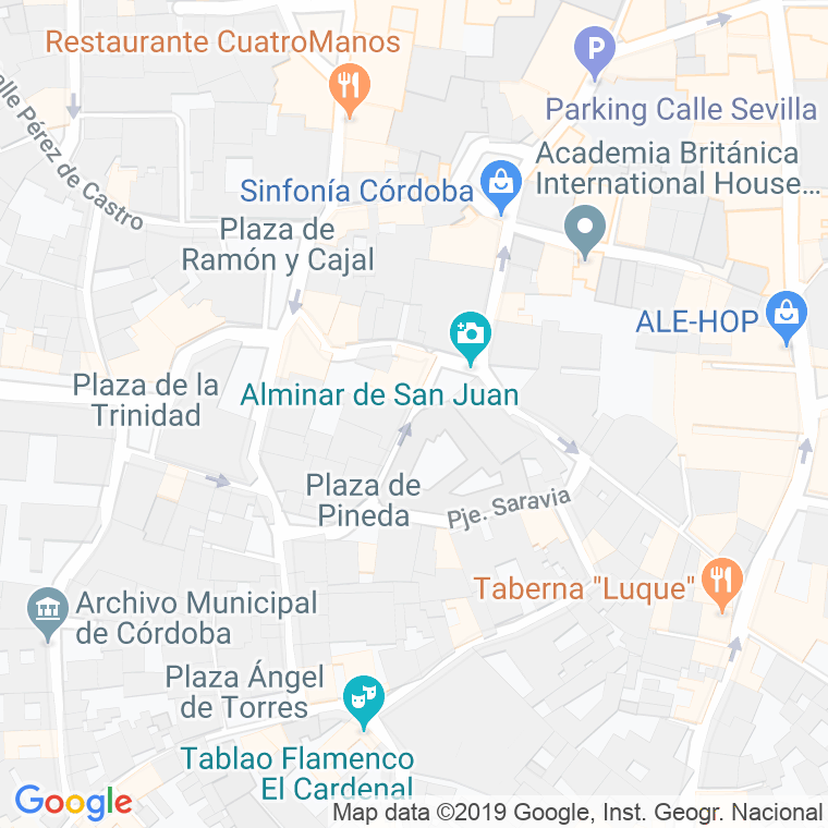 Código Postal calle Leopoldo De Austria en Córdoba