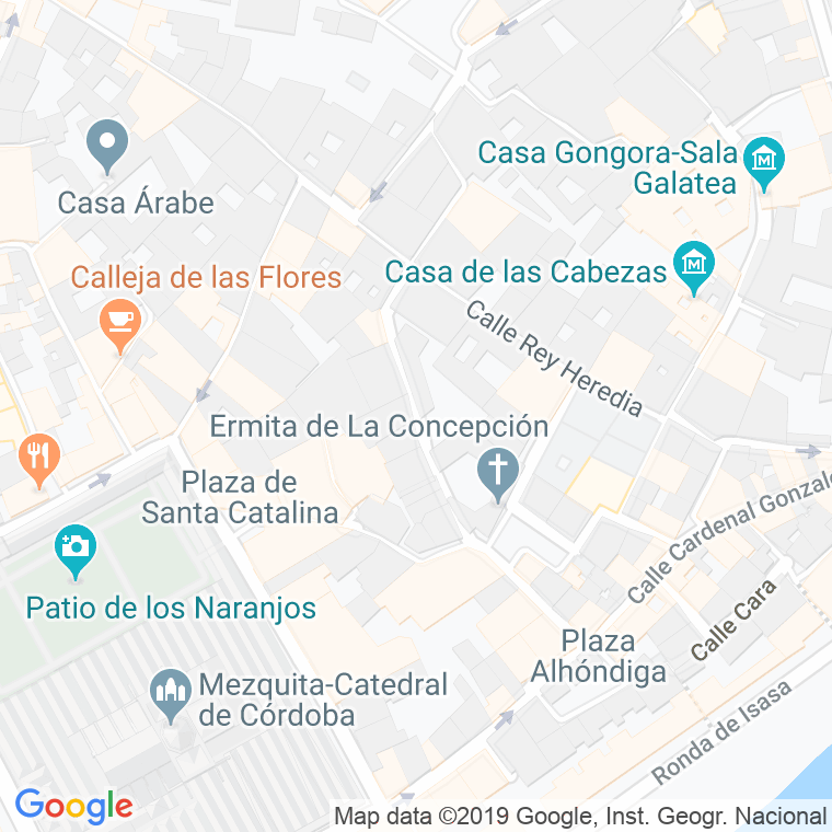 Código Postal calle Osio en Córdoba