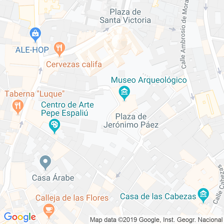 Código Postal calle Peramato, cuesta en Córdoba