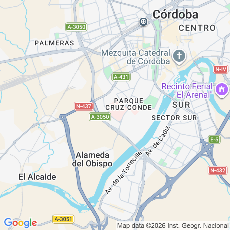 Código postal de Constitucion, de La, Plaza en Córdoba