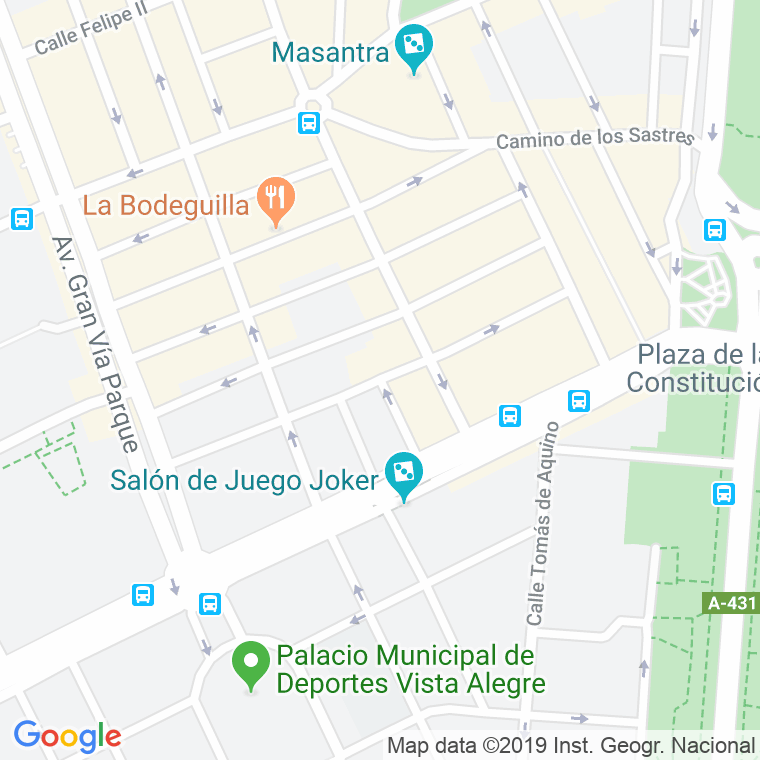 Código Postal calle Prevision en Córdoba