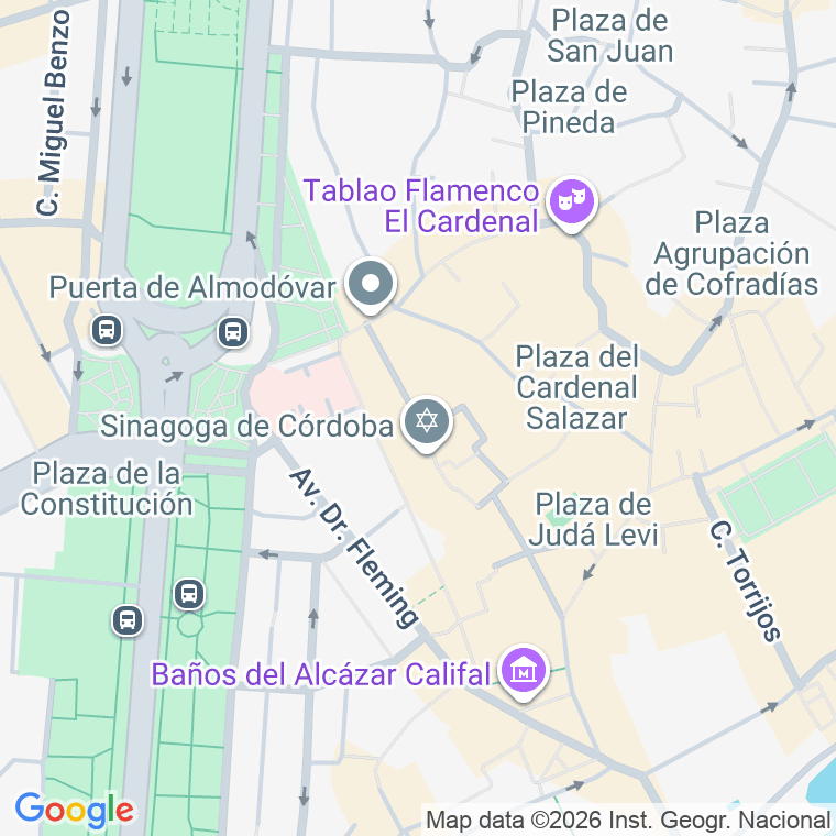 Código postal de Tiberiades, Plaza en Córdoba