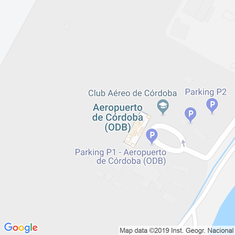 Código Postal calle Aeropuerto De Cordoba (Privado) en Córdoba