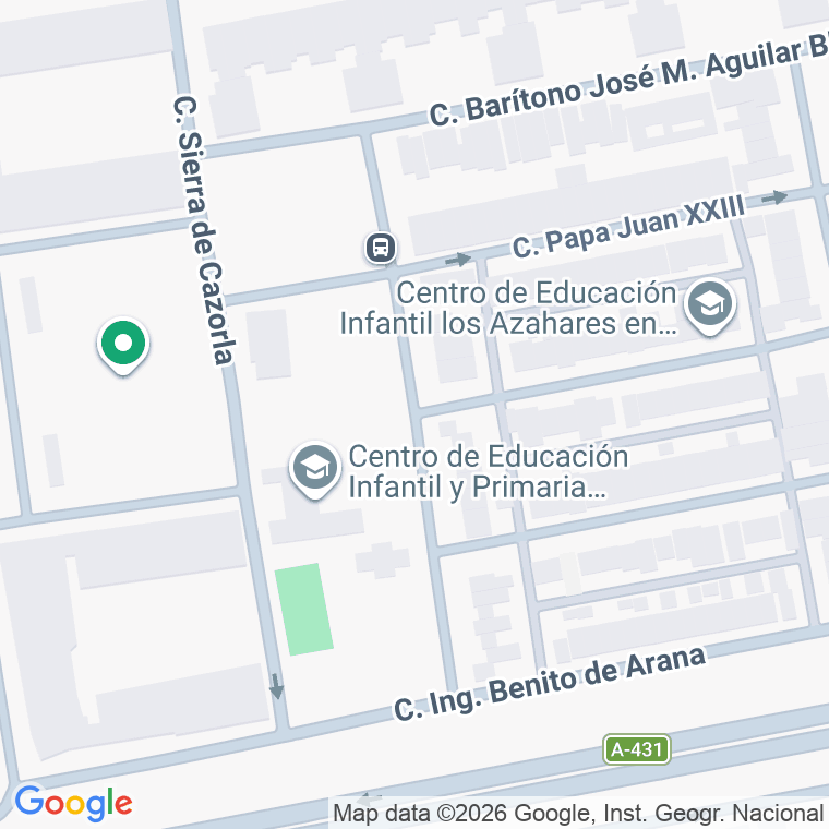 Código postal de Ingeniero Antonio Carbonell en Córdoba